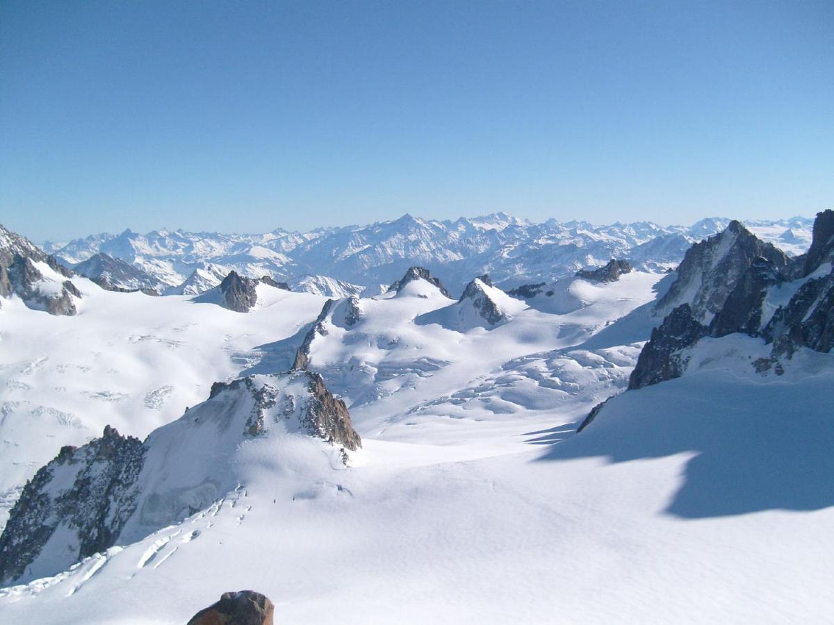 Appartement T2 Chamonix Centre Balcon Vue Mont Blanc Exteriör bild